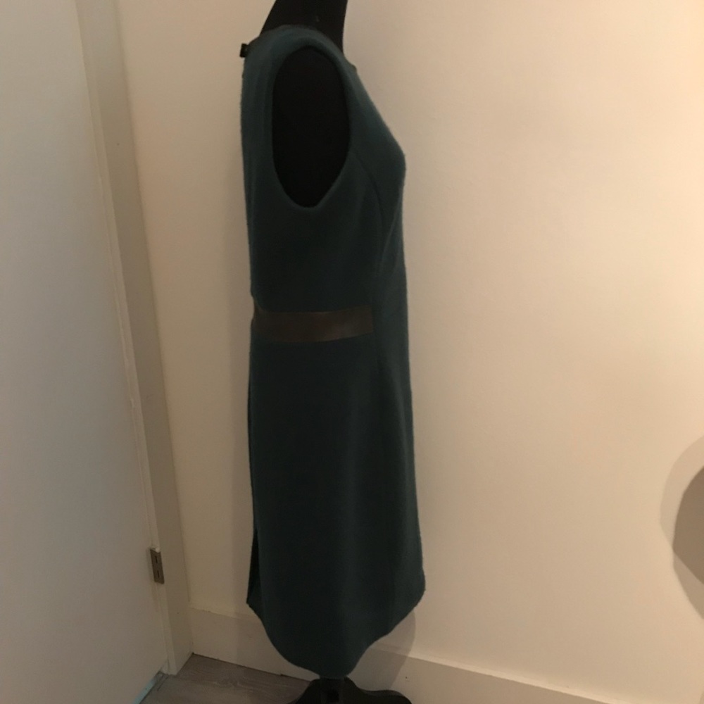 Rachel Roy wool dress with leather trim - Picture 4 of 8